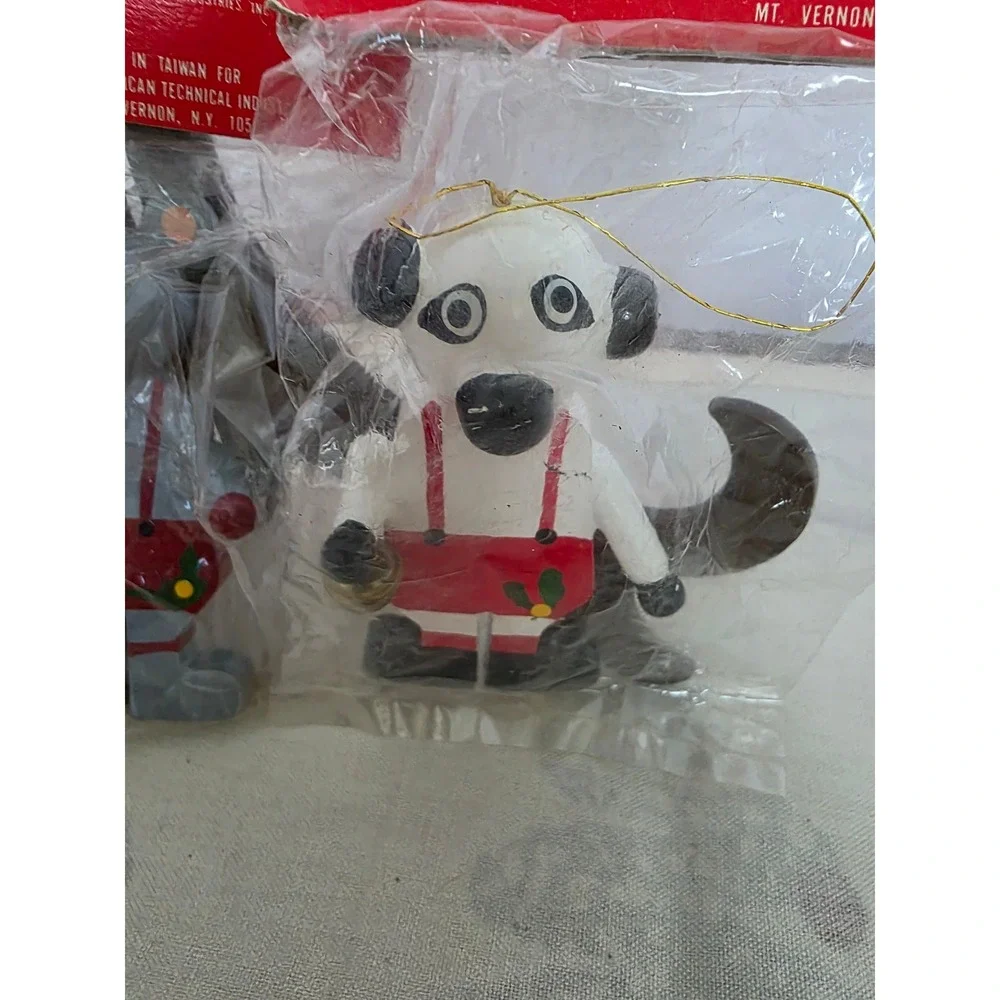 Vintage American‎ Decorations Christmas Ornaments Set of 3 New in Package